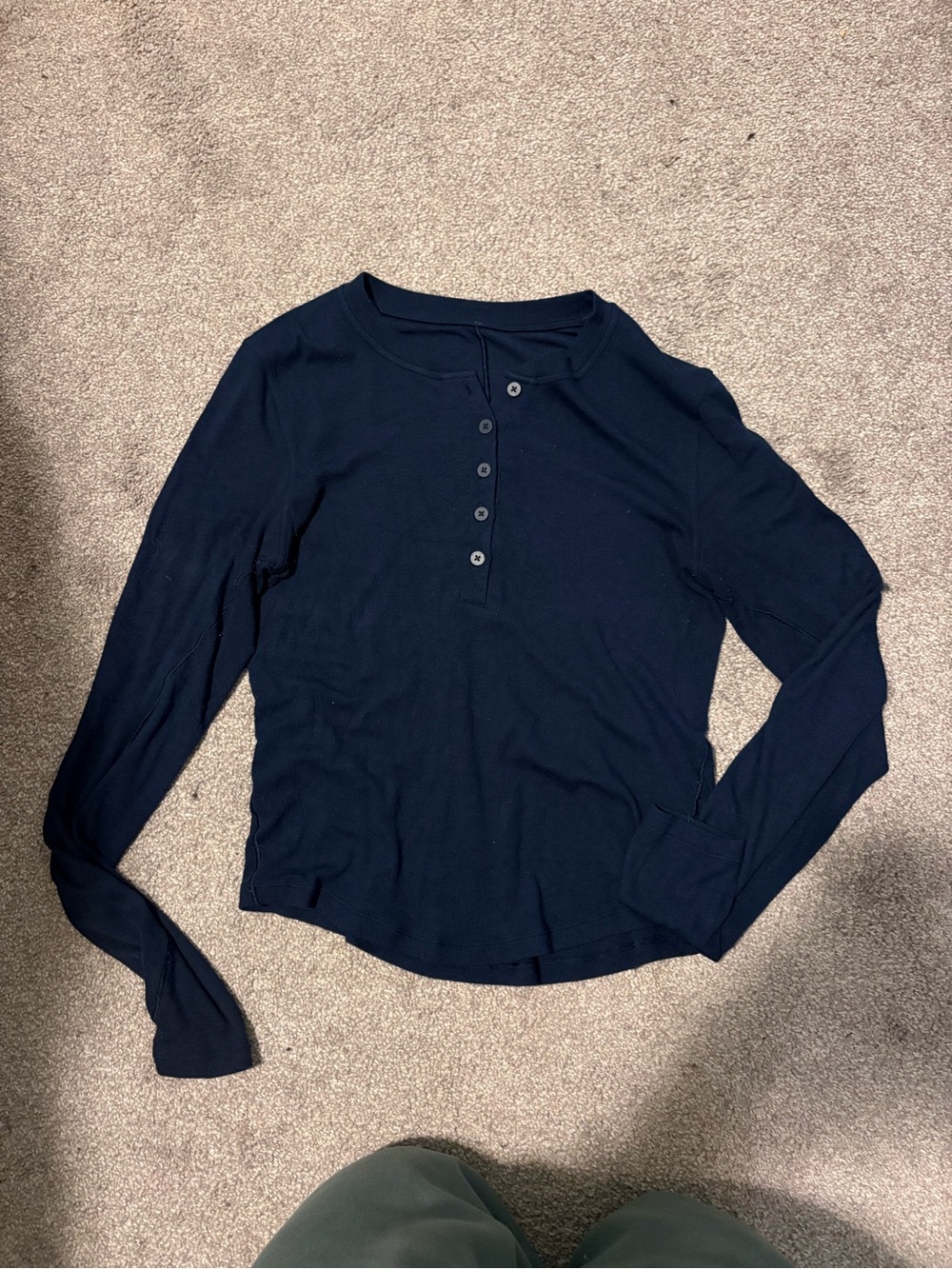 Lululemon Navy Henley Size M
